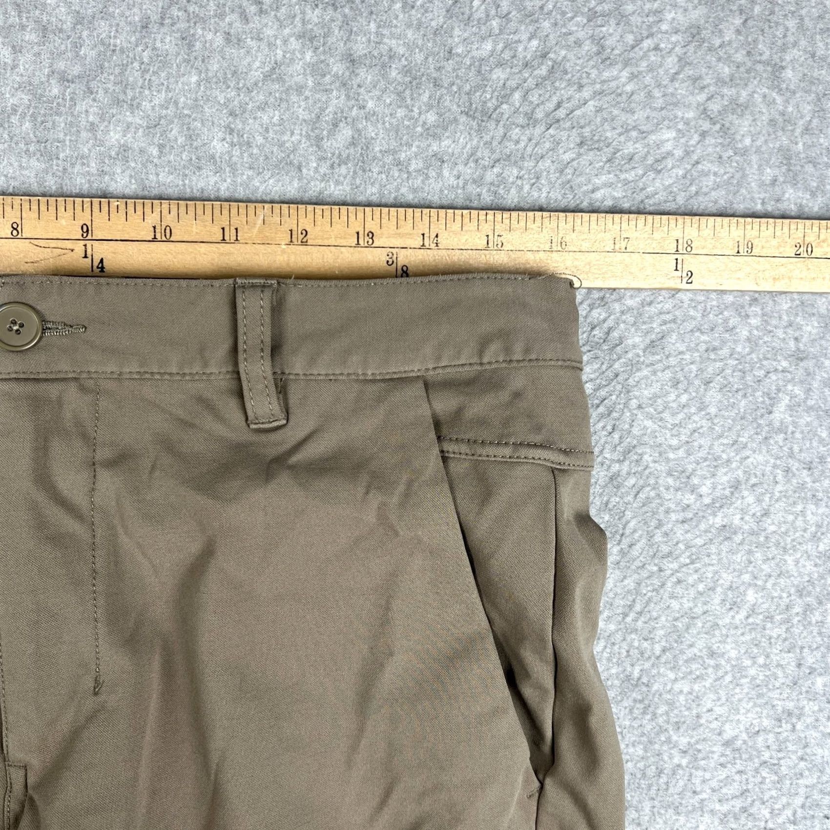 Vintage BYLT Everyday Pants 2.0 Slim Fit Stretch Performance Medium Mens Beige Tech Size US 31 - 5 Thumbnail