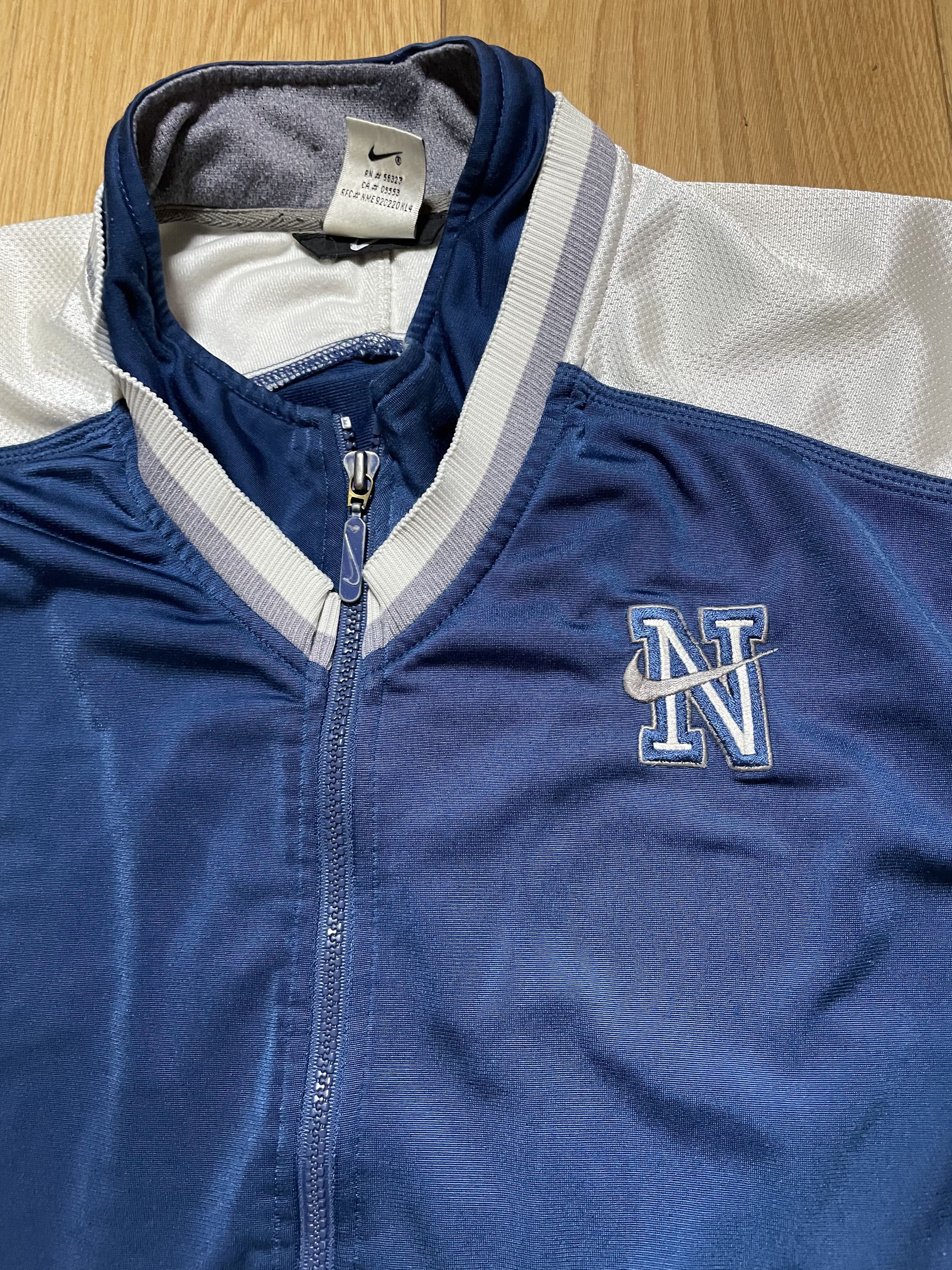 Nike Vintage Nike Blue White Tracksuit Set 90s Size US L / EU 52-54 / 3 - 6 Thumbnail