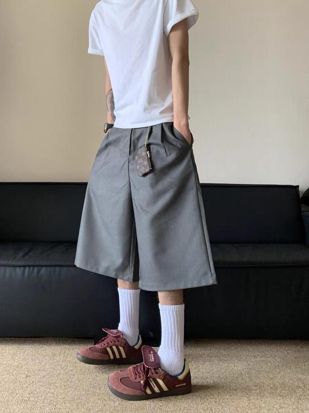 Casual Loose-Fit Bermuda Shorts