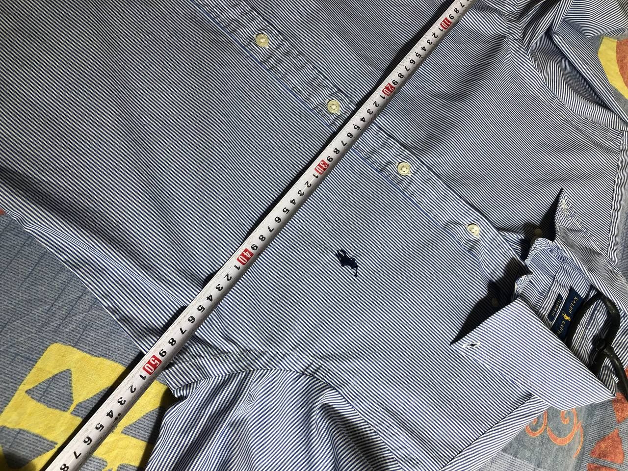 Polo Ralph Lauren Polo Ralph Lauren Vintage Mens Long Sleeve Striped Shirt Size US S / EU 44-46 / 1 - 12 Thumbnail