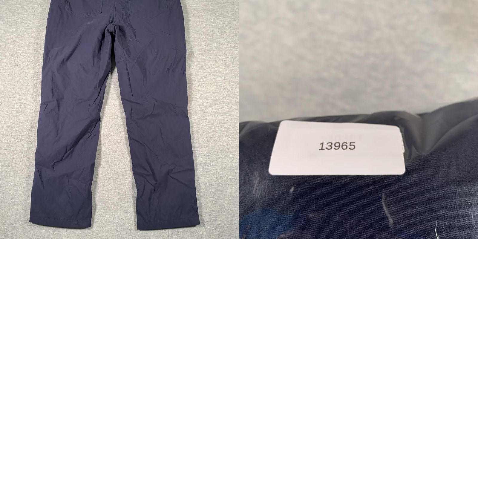 Eddie Bauer Eddie Bauer Pants Mens 37x30 Navy Flannel Lined Tech Hiking Stretch Insulated Size US 36 / EU 52 - 9 Thumbnail