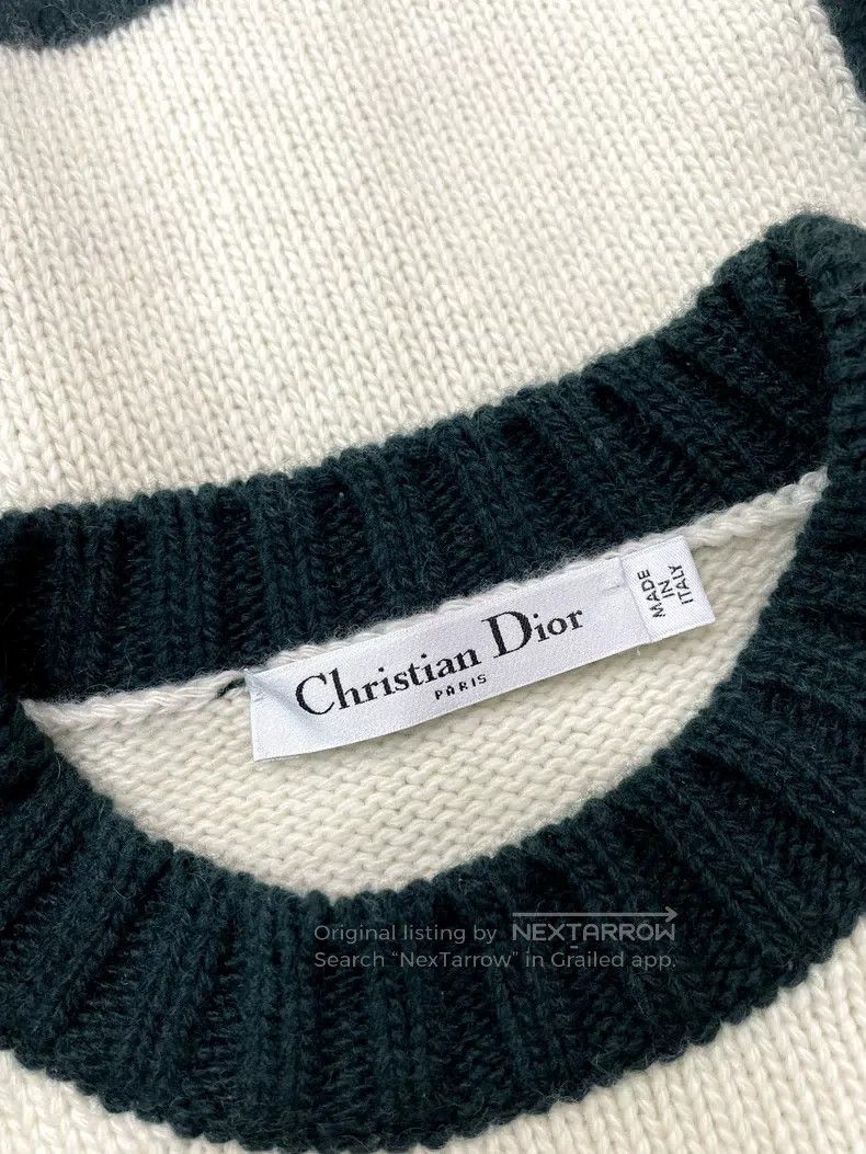 Dior Dior Letter-printed sweater Size XS / US 0-2 / IT 36-38 - 5 Thumbnail