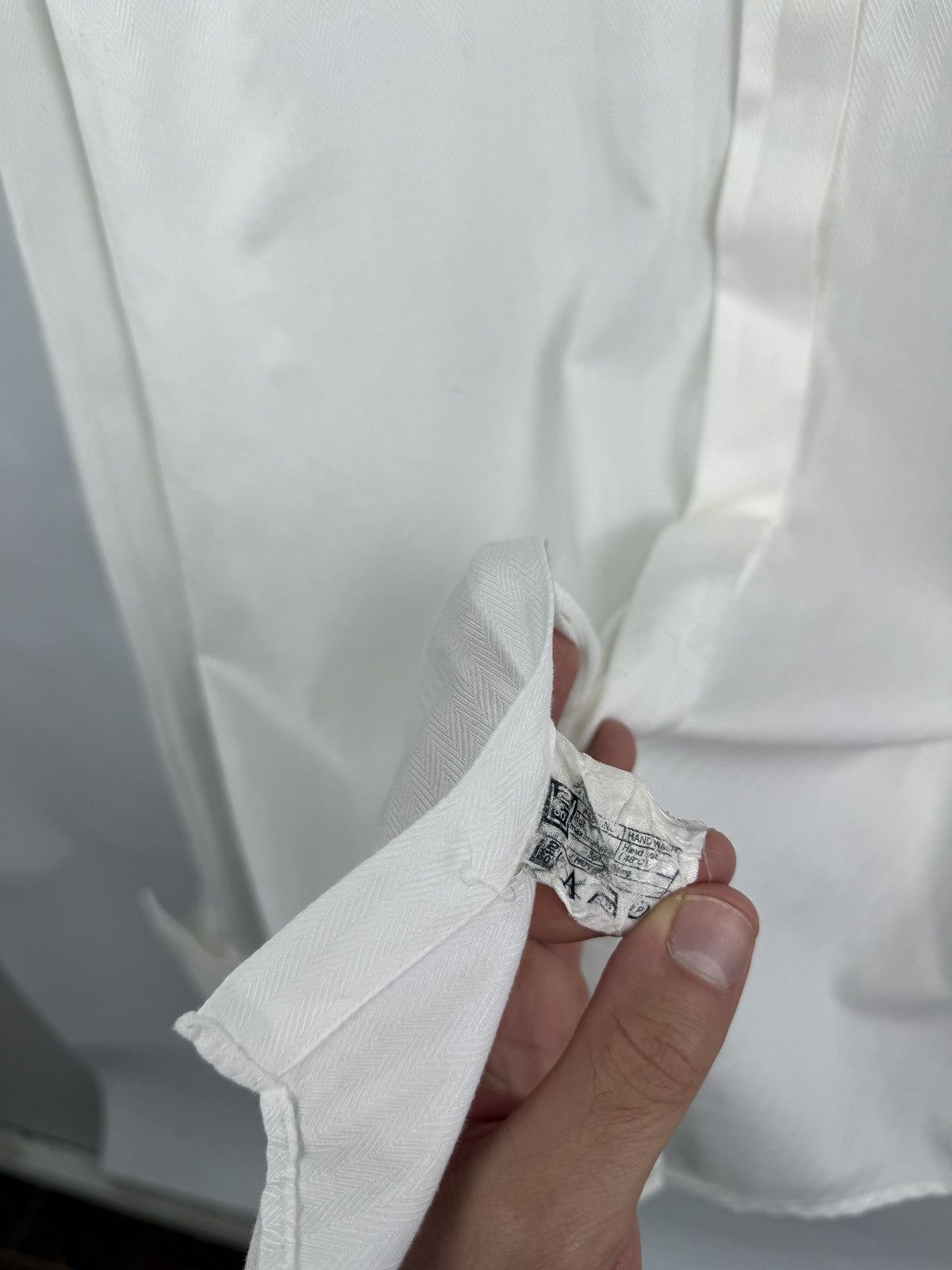 Givenchy 🇫🇷 Vintage 90s Givenchy Paris French Cuff Shirt Cufflinks Y2K Size US L / EU 52-54 / 3 - 8 Thumbnail