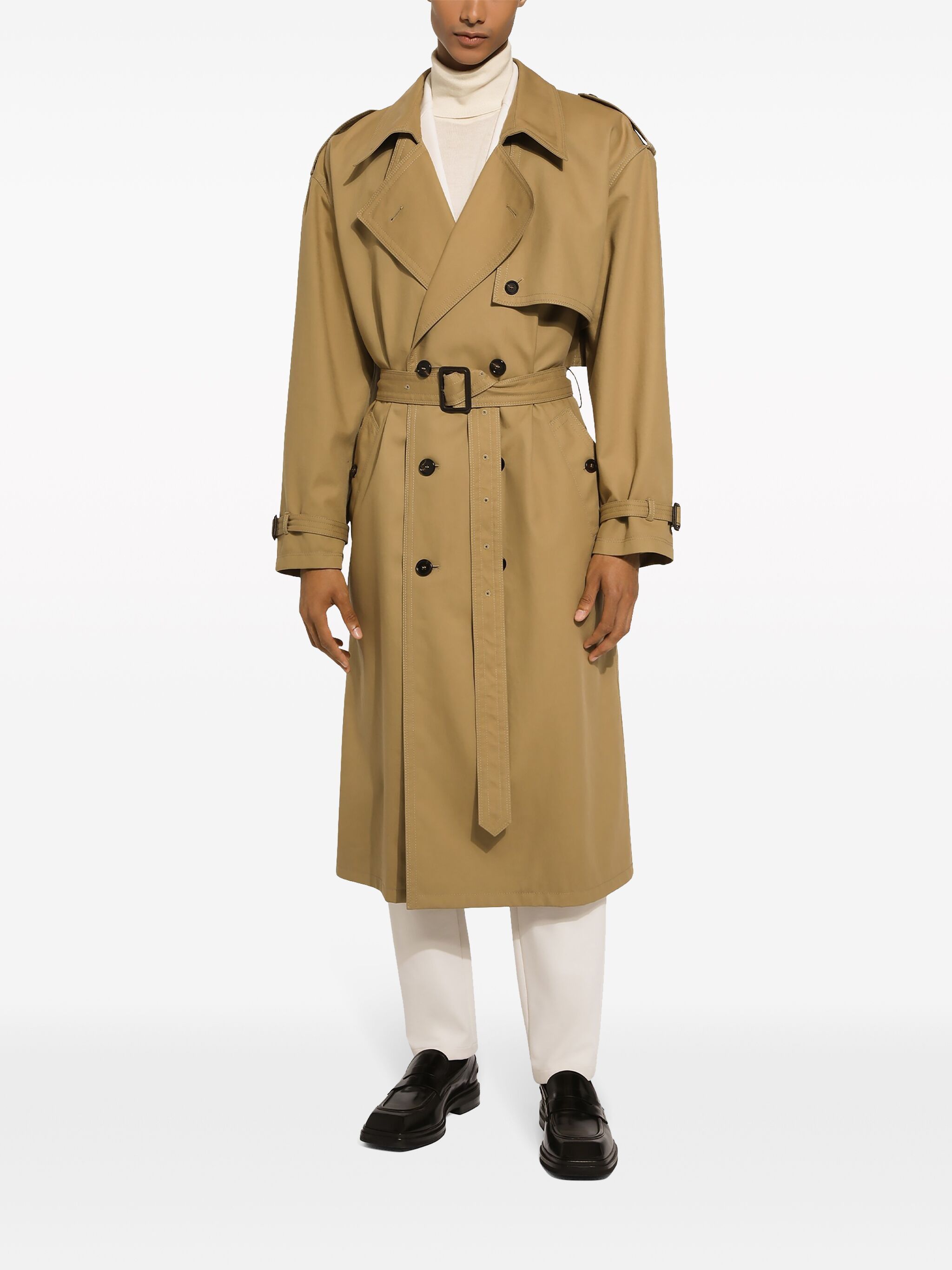 Saint Laurent Paris o1tp1o0125 Coat in Brown Size XXS / US 00 / IT 34 - 3 Thumbnail