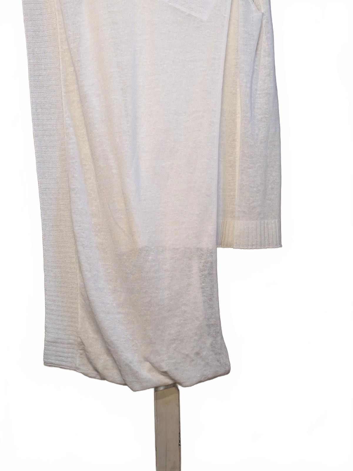 Other NWT LIVIANA CONTI White Asymmetric Linen 2pc Drape Top 42IT Size S / US 4 / IT 40 - 7 Thumbnail