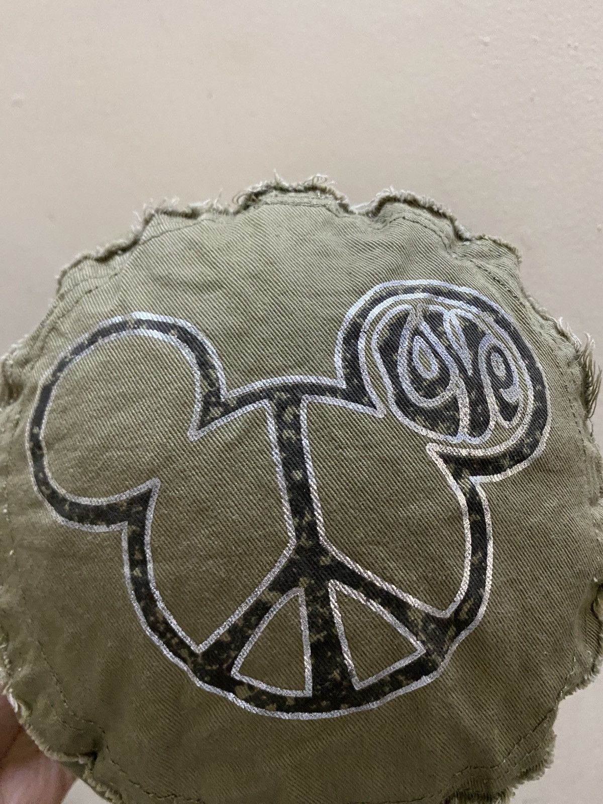 Disney Very Rare Vintage Distressed 90’s Mickey Painter Hat Size ONE SIZE - 3 Thumbnail