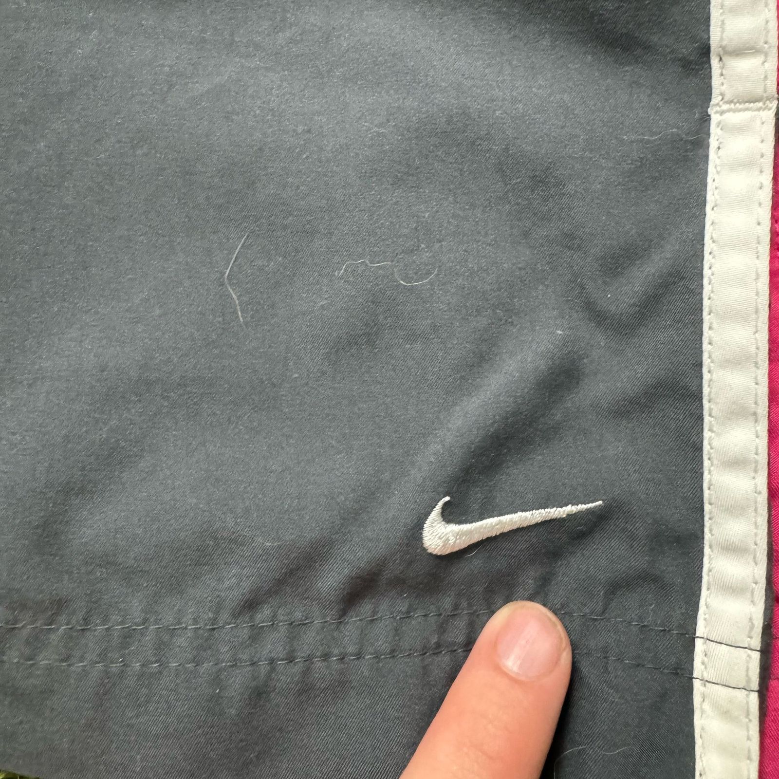 Nike Nike Y2K 2000s Vintage Gray White Windbreaker Atheltic Pants Size US 30 / EU 46 - 5 Thumbnail