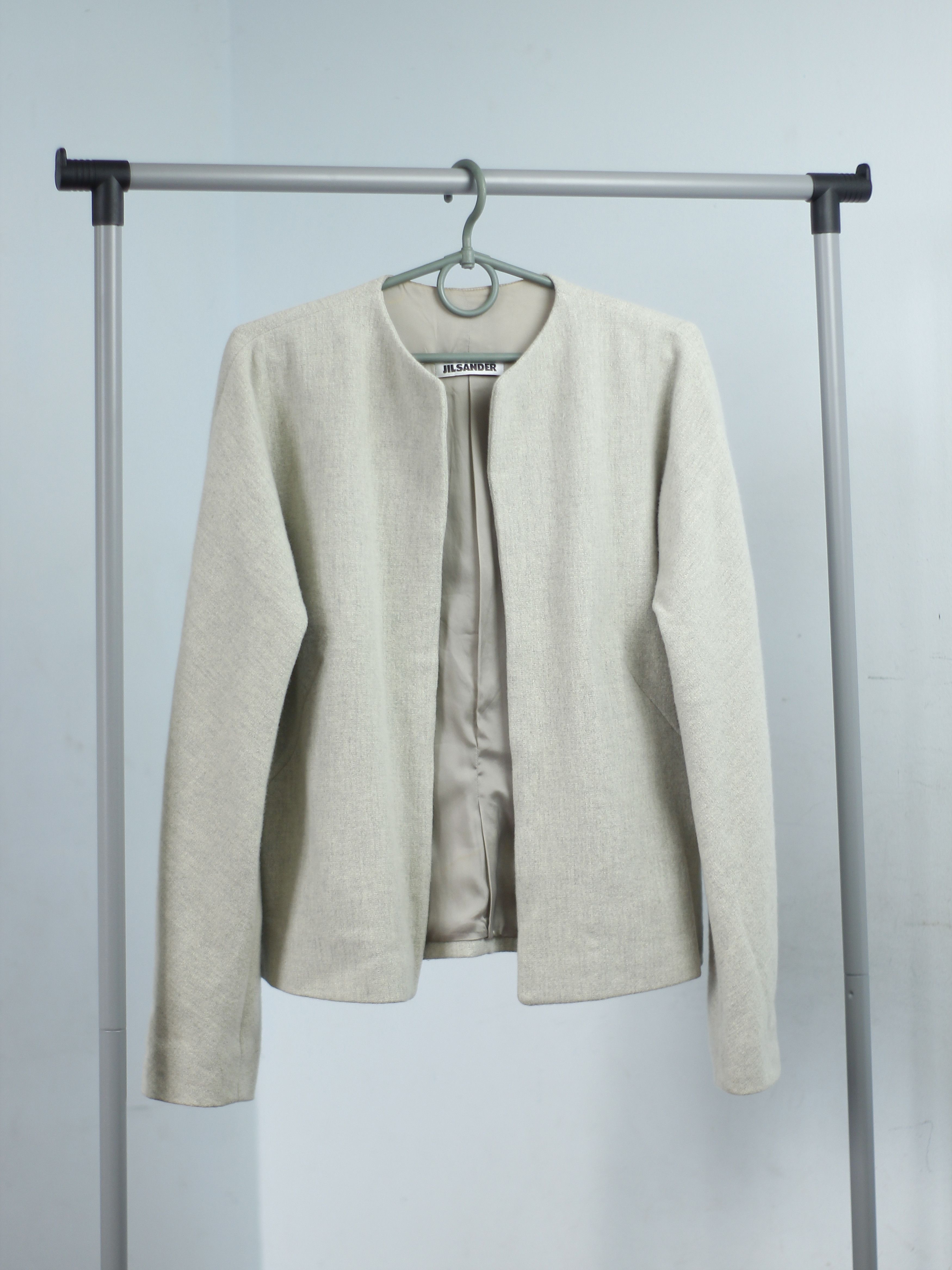 Jil Sander Jil Sander Cashmere / Fleece Wool Light Womens Jacket 38 Size XS / US 0-2 / IT 36-38 - 1 Thumbnail