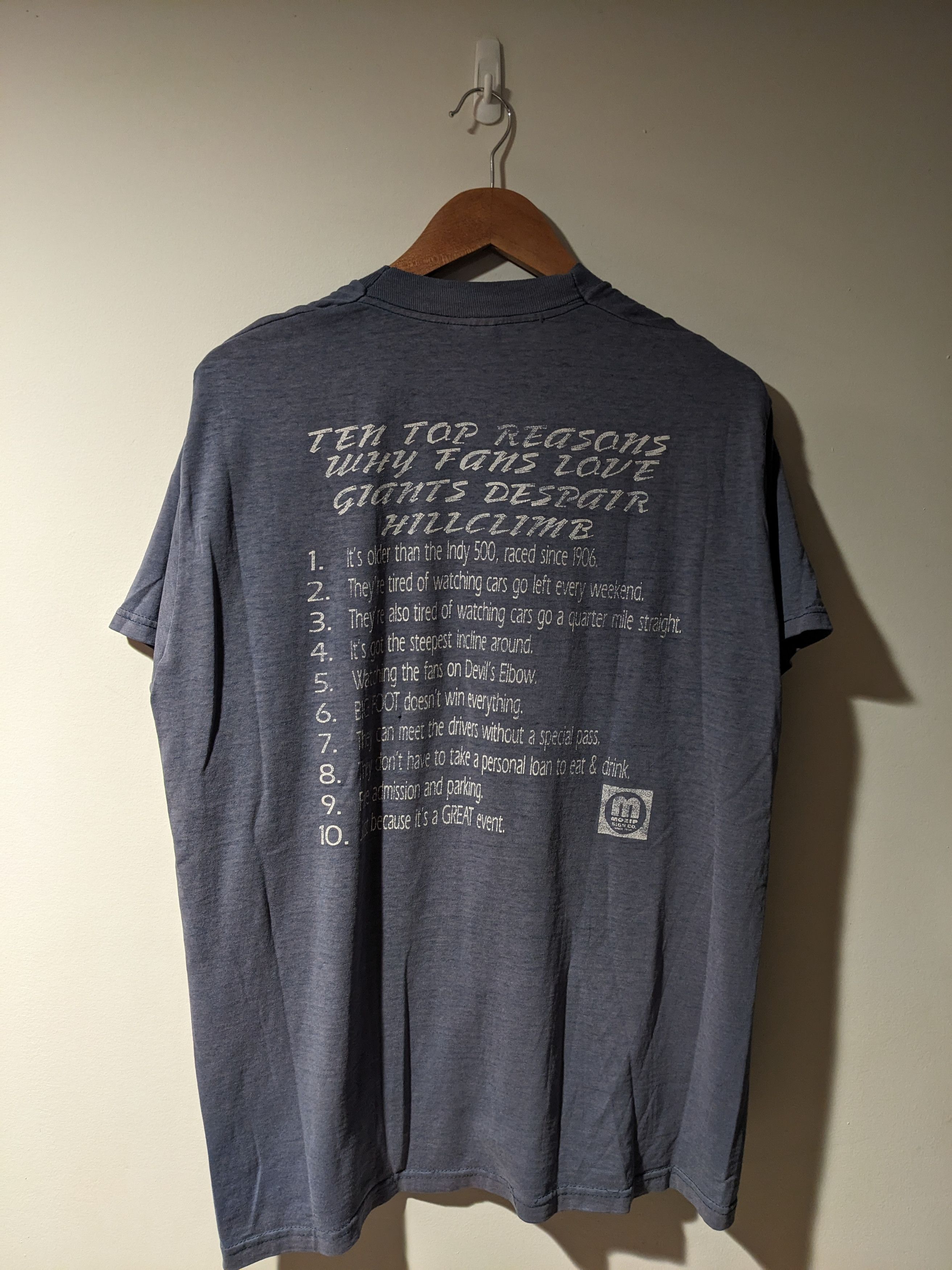 Other Vintage 1998 Giants Despair Hillclimb Truck Team XL T-Shirt Size US XL / EU 56 / 4 - 9 Thumbnail