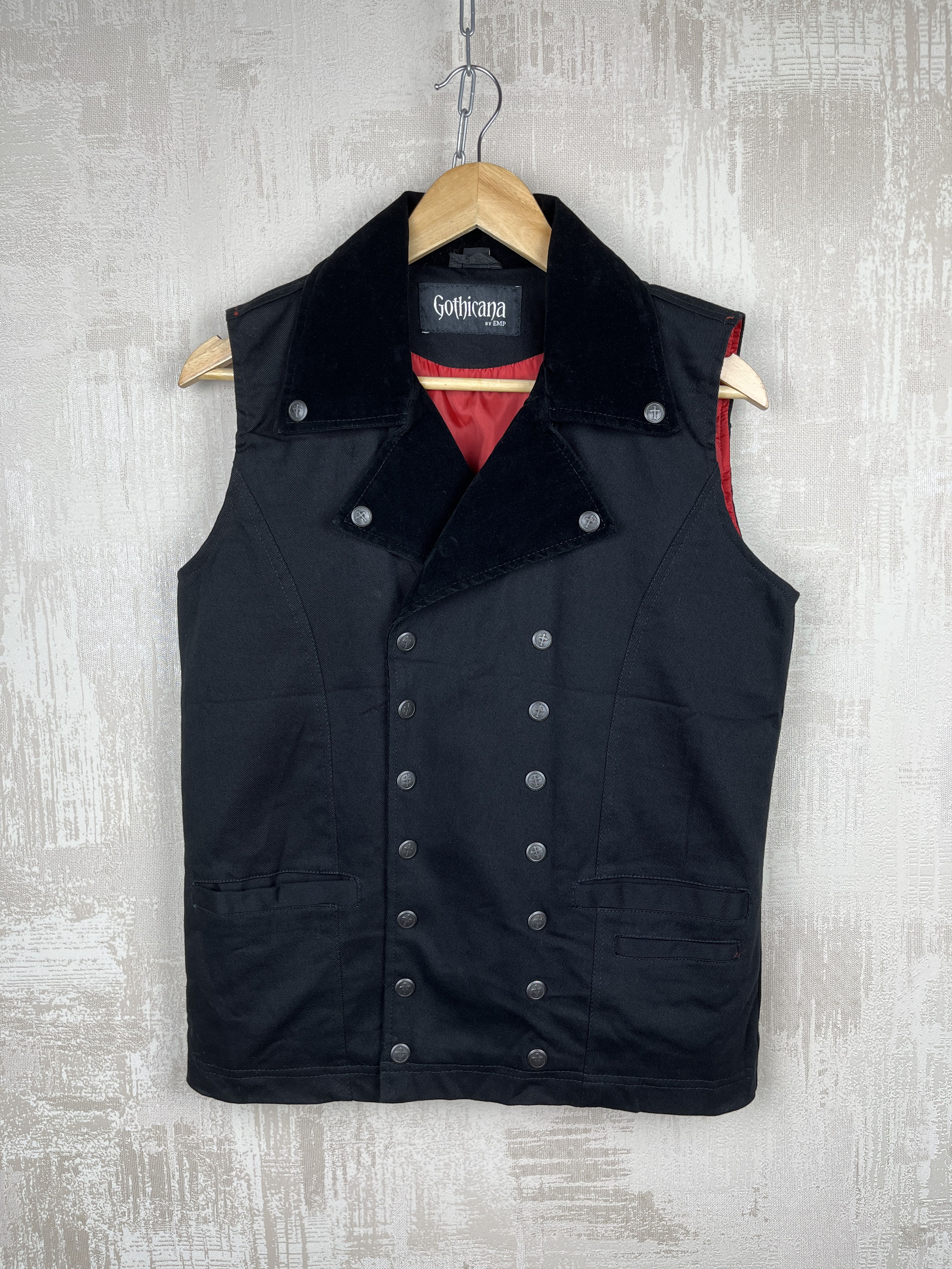 Other Gothicana by EMP Steampunk Double Breasted Vest Waistcoat Size US S / EU 44-46 / 1 - 1 Thumbnail