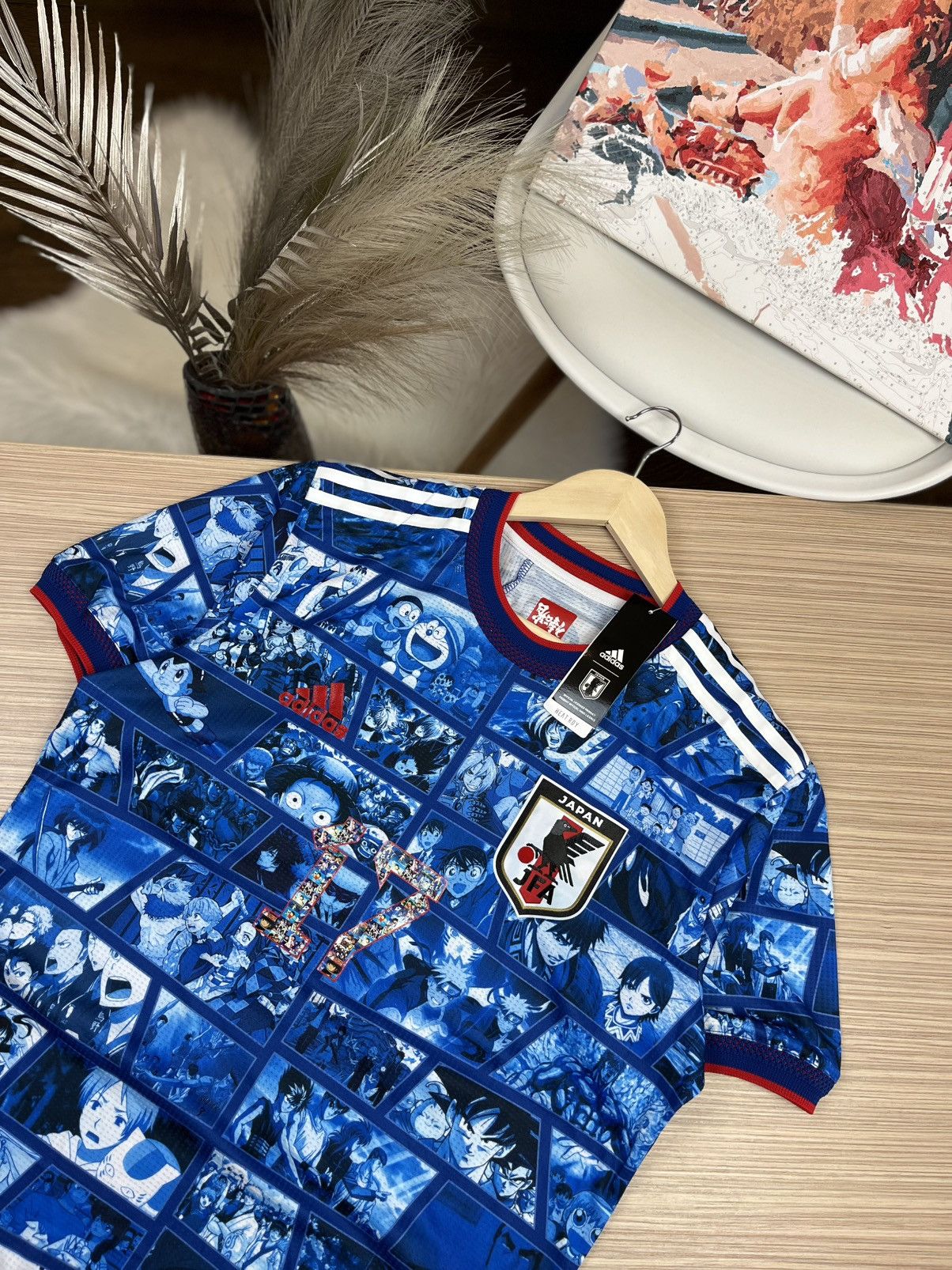 Japanese Brand Japan Anime Soccer Jersey Japanese Styel Y2k Blokecore Shirt Size US M / EU 48-50 / 2 - 2 Thumbnail