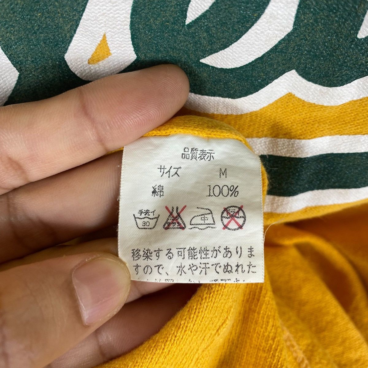 MLB × Vintage Vintage 90's ATHLETICS MLB Logo Tee Shirt Medium Size Size US M / EU 48-50 / 2 - 7 Thumbnail