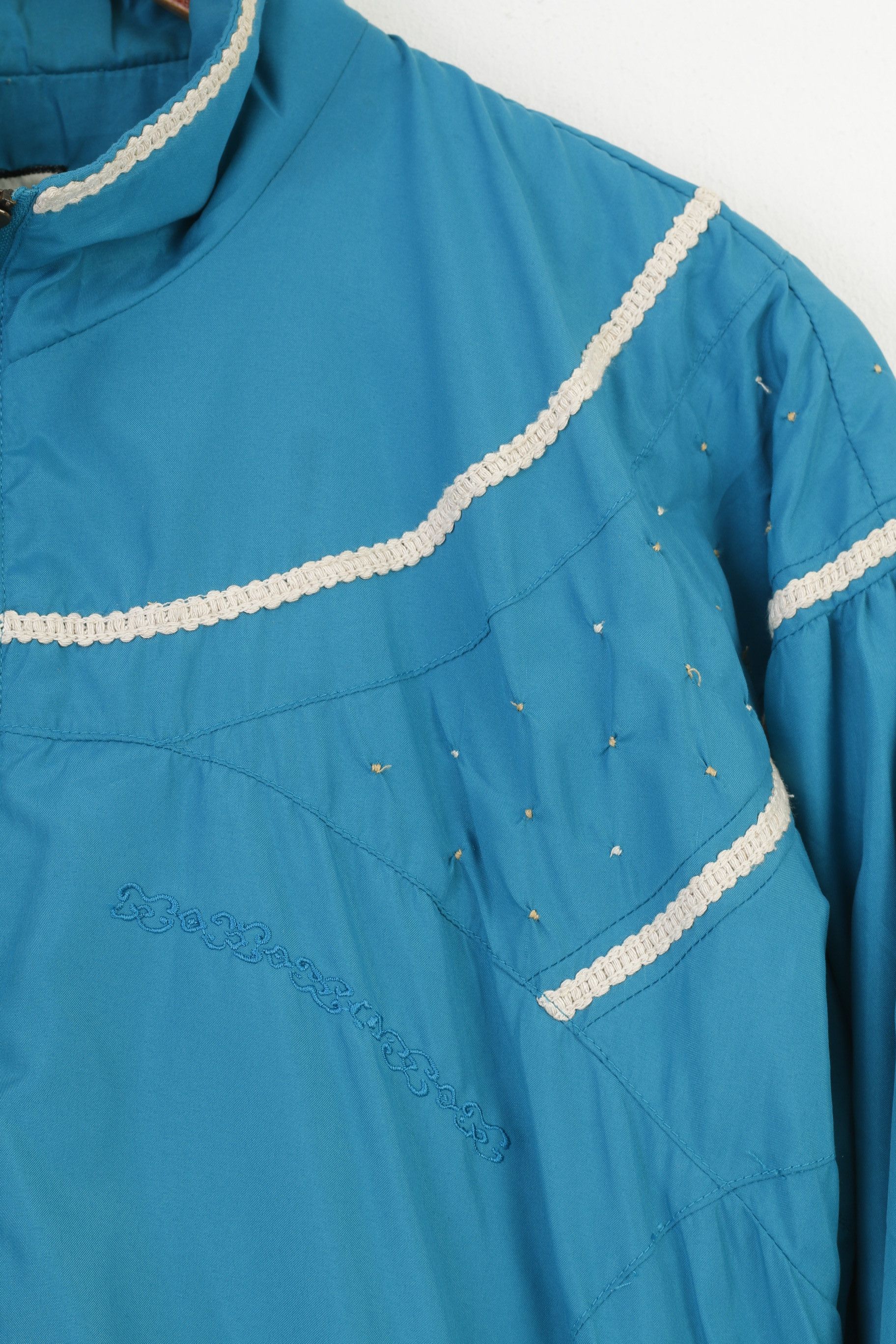 Vintage Head Women S Tracksuit Set Turquoise Sweatpants Jacket 10986 Size 25" / US 0 / IT 36 - 9 Thumbnail