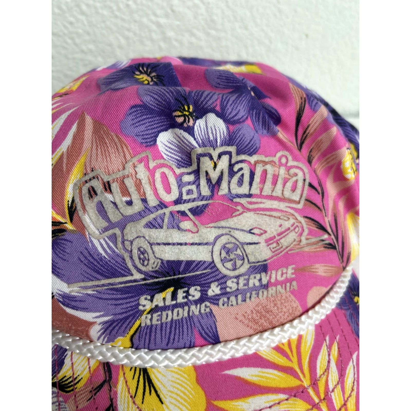 Pinko Vintage San Sun Snapback Hat Floral Pink Hawaiian Men's One Size User: Vintage San Sun Snapback Hat Floral Pink Hawaiian Men's One Size Size ONE SIZE - 3 Thumbnail