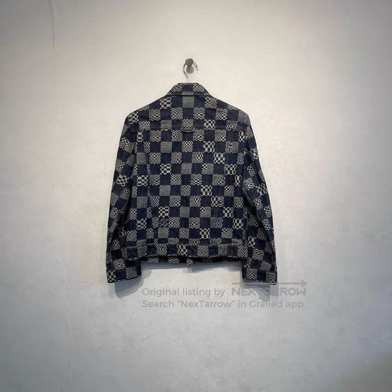 Louis Vuitton Louis Vuitton Checkerboard denim jacket Size US M / EU 48-50 / 2 - 2 Thumbnail