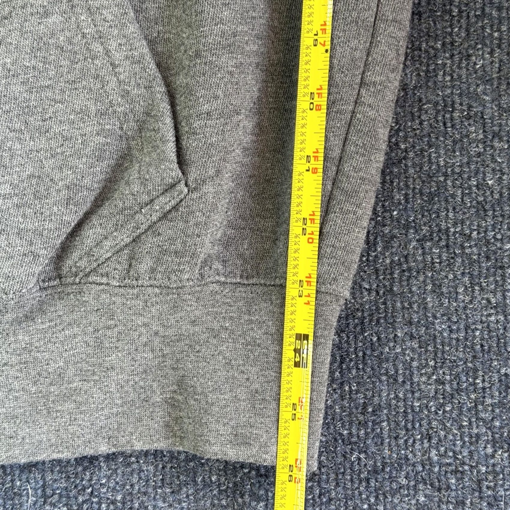 Vintage Y2K New York Hoodie Mens XL Gray Fleece Full Zip WALI City Graphic Sweatshirt Size US XL / EU 56 / 4 - 6 Thumbnail