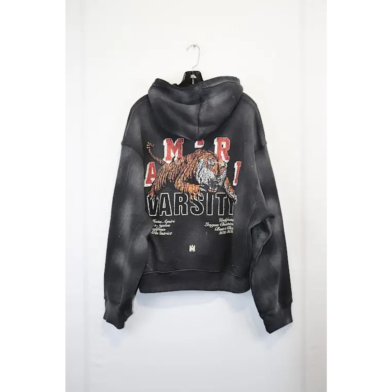 Amiri o1rshd1 Tiger Varsity Hoodie in Black Size US XXL / EU 58 / 5 - 7 Thumbnail
