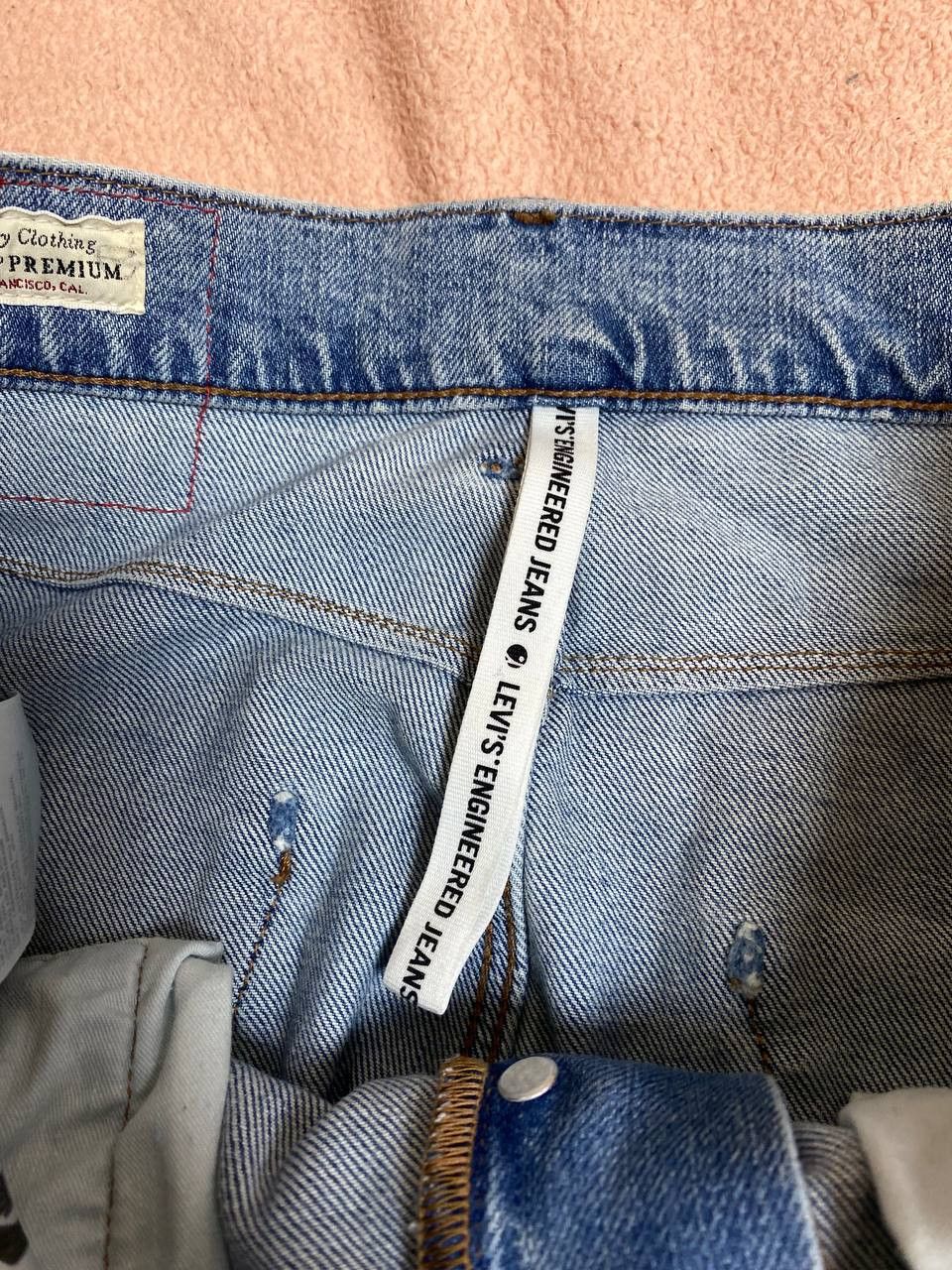 Levi's × Vintage Crazy Vintage Y2K Levis 512 Skinny Destroyed Denim Jeans Size US 29 - 8 Thumbnail