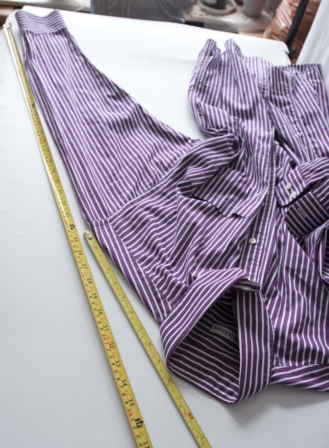 Bullock & Jones Bullock & Jones Shirt Purple /White Size XL Made in USA Size US XL / EU 56 / 4 - 3 Thumbnail