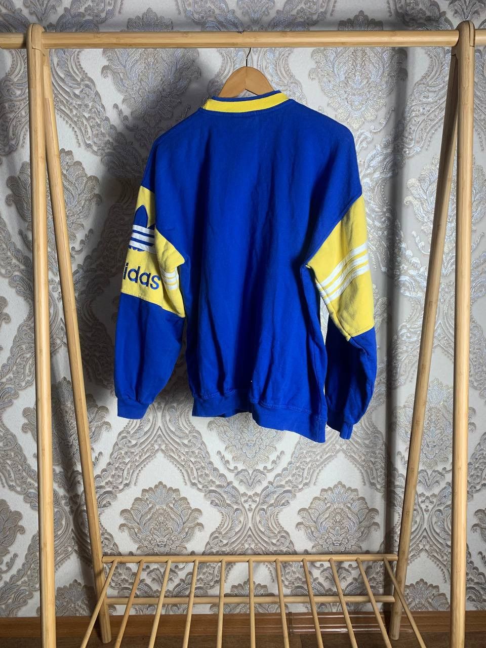 Adidas × Vintage VERY RARE ADIDAS BIG LOGO SWEATSHIRT WEST IN GERMANY 90s Y2K Size US XL / EU 56 / 4 - 8 Thumbnail