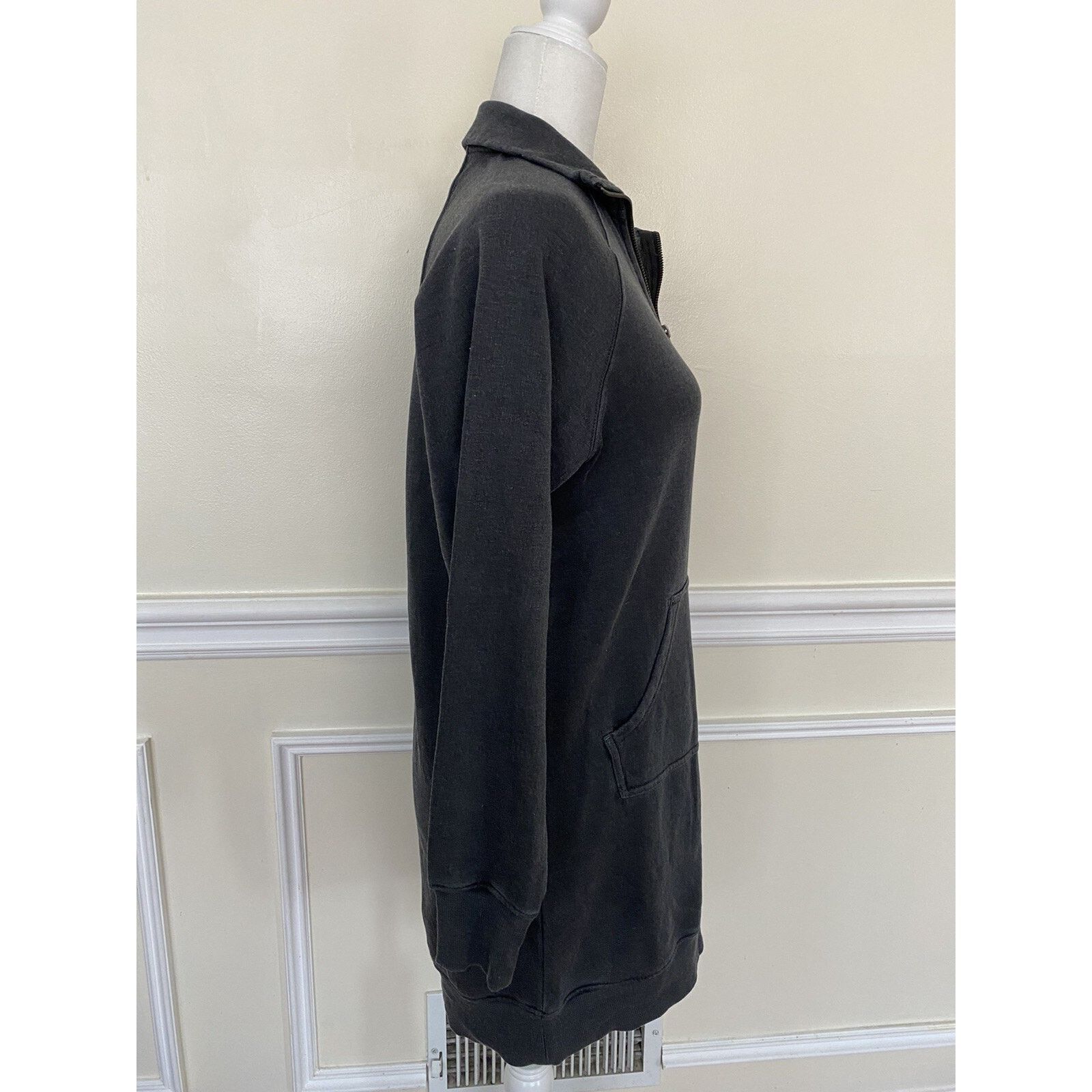 BP. BP. . Fleece Quarter Zip Dress dress tunic size XXS A003135 Size XXS / US 00 / IT 34 - 3 Thumbnail