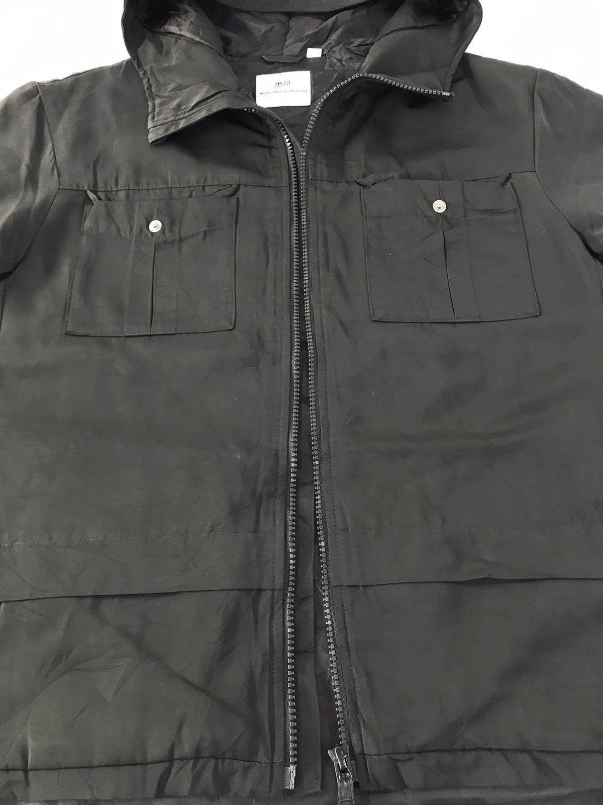 Japanese Brand Hype Uniqlo White Mountaineering Hooded Jacket Outdoor Wear Size US XS / EU 42 / 0 - 5 Thumbnail