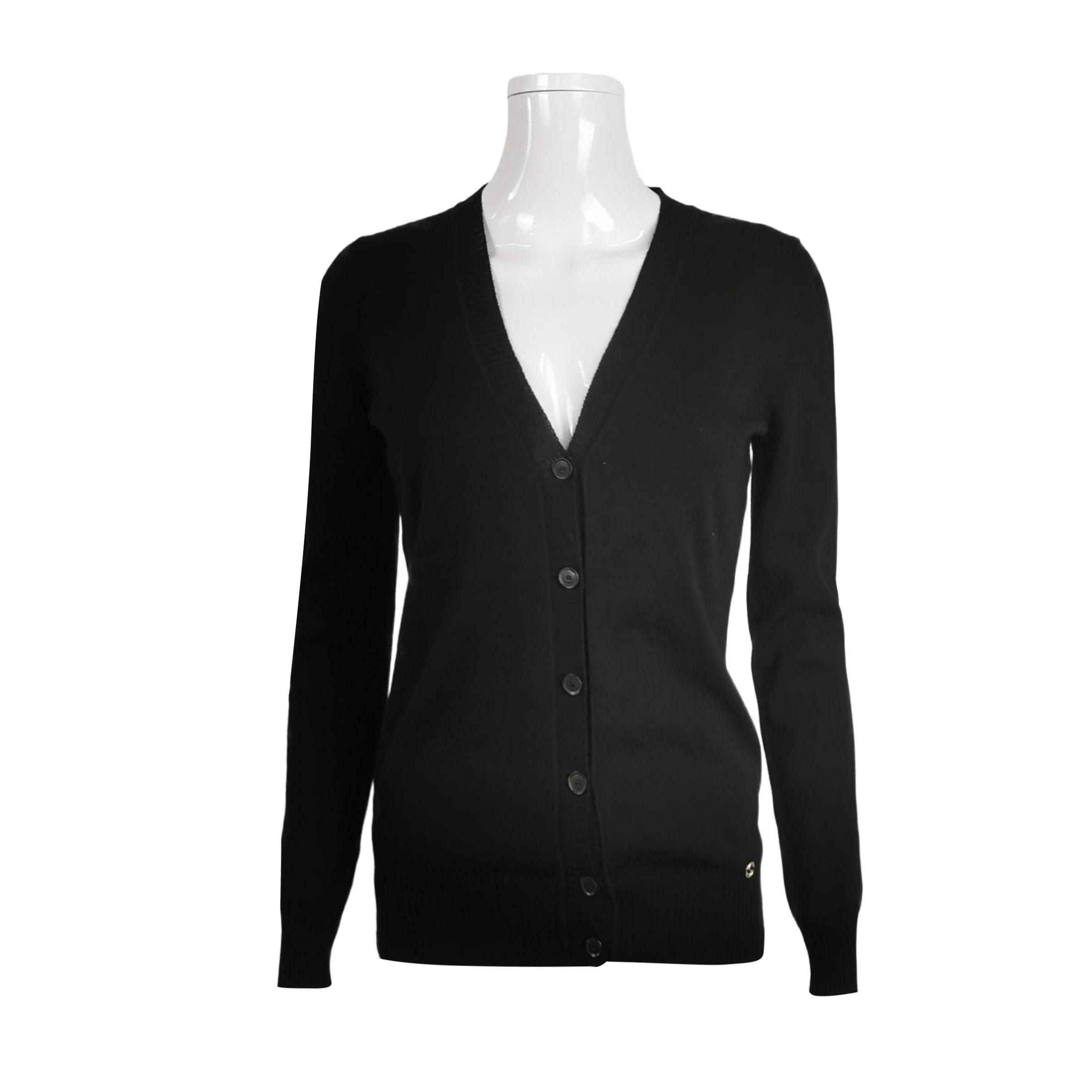 Gucci Gucci V-Neck Wool Cardigan Size XS Size XS / US 0-2 / IT 36-38 - 1 Thumbnail