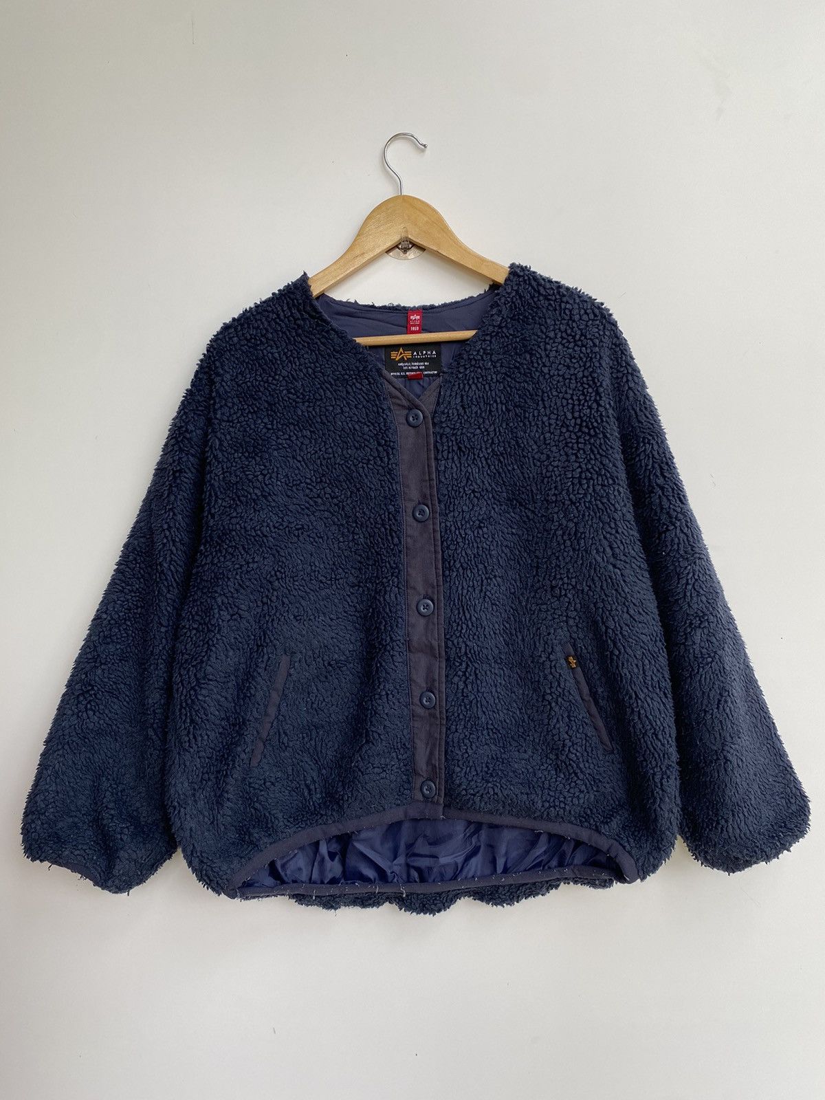 ✅️Vtg Alpha Industries Sherpa Jacket