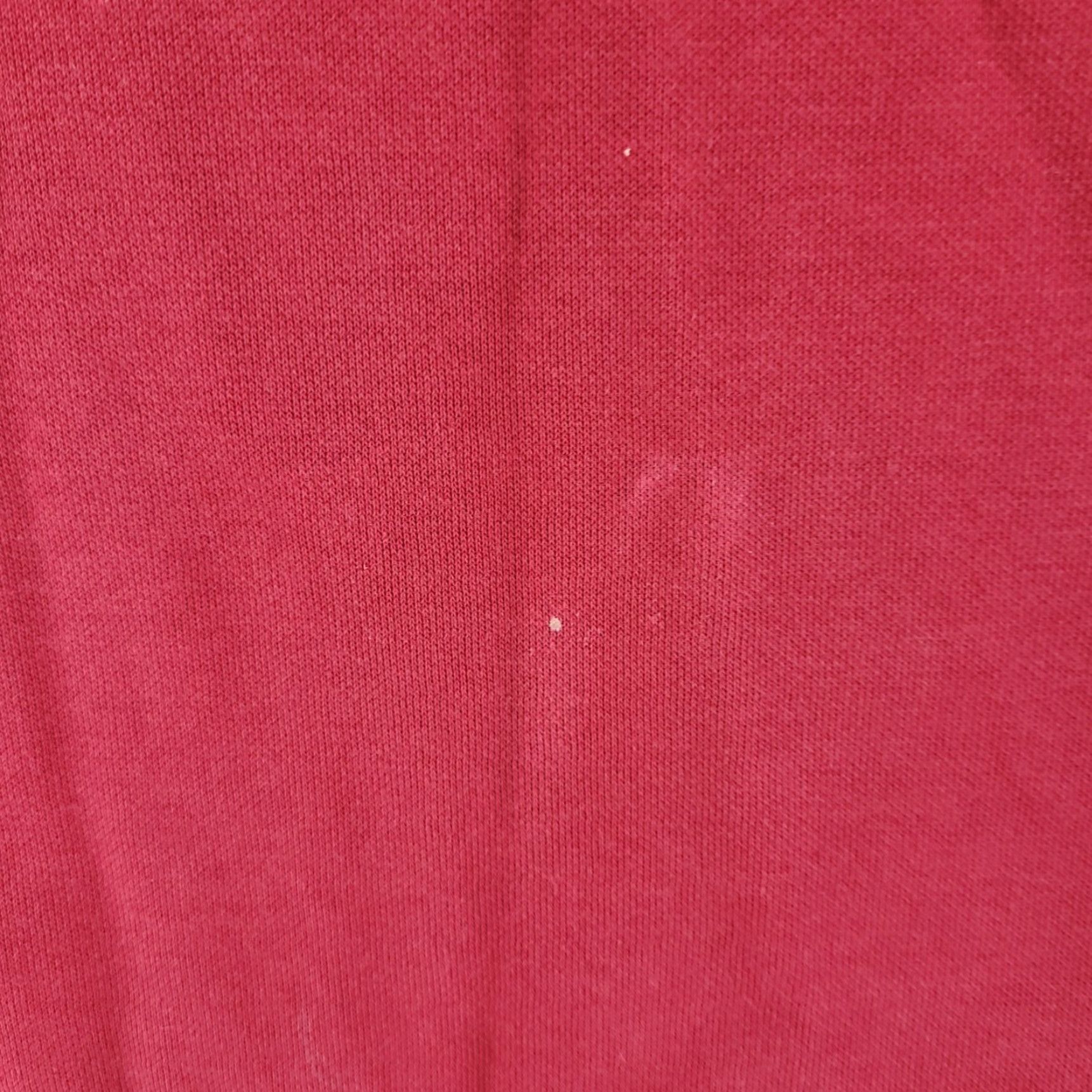 Nike Nike Hoodie Mens XL Red Pullover Sweatshirt, Solid, Long Sleeve, Faded/Lived-In, 90s? Size US XL / EU 56 / 4 - 3 Thumbnail