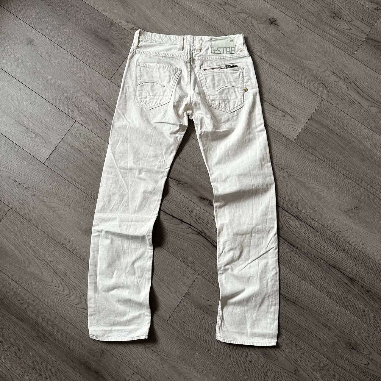G-Star G Star Raw y2k Vintage Avant Garde White Denim Pants / Jeans Size US 30 / EU 46 - 3 Thumbnail
