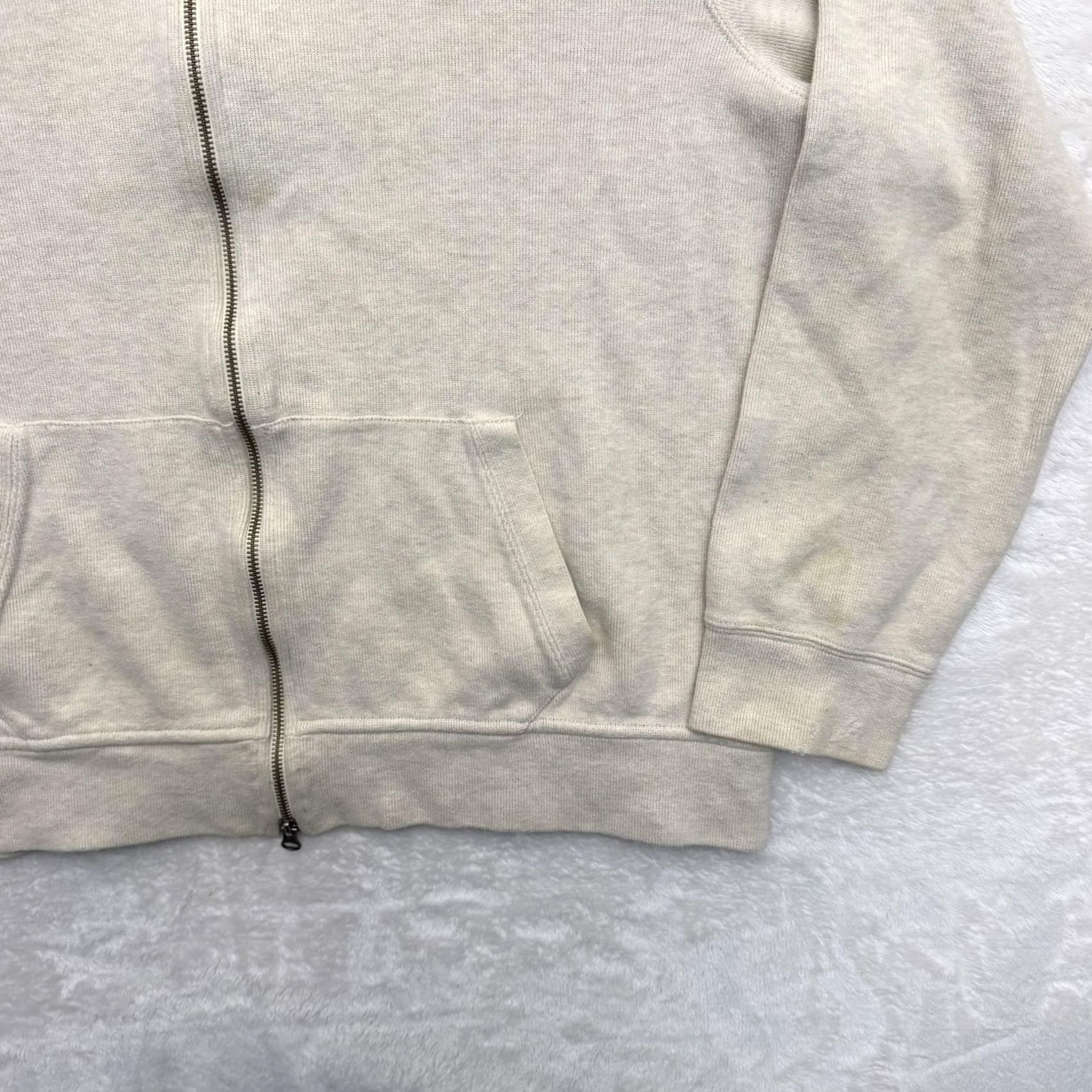 Polo Ralph Lauren Polo Ralph Lauren Hoodie Jacket Mens 2XL Beige Full Zip Fleece Pony Sweatshirt Size US XXL / EU 58 / 5 - 4 Thumbnail