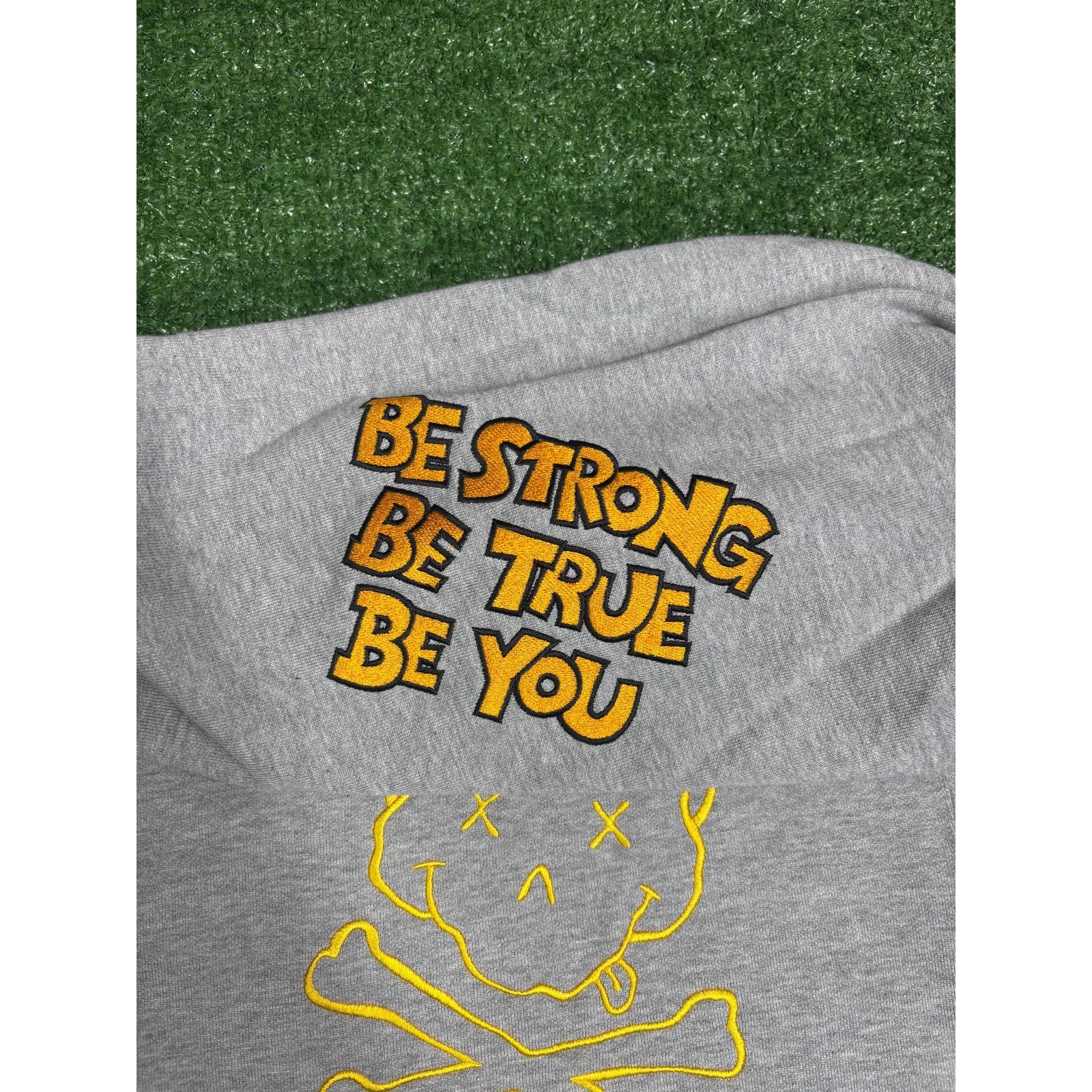 Mastermind Japan Mastermind World "All-Over" Embroidered Grey Hoodie MD Size M / US 6-8 / IT 42-44 - 9 Thumbnail