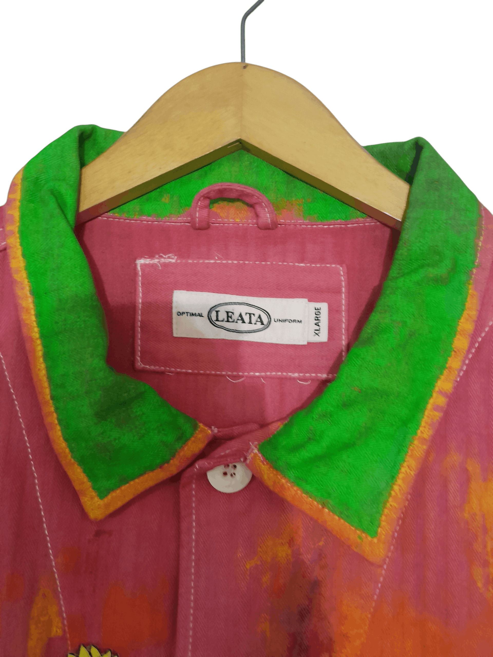 Japanese Brand Rare piece Leata uniform dyed chore jacket Size US XL / EU 56 / 4 - 3 Thumbnail