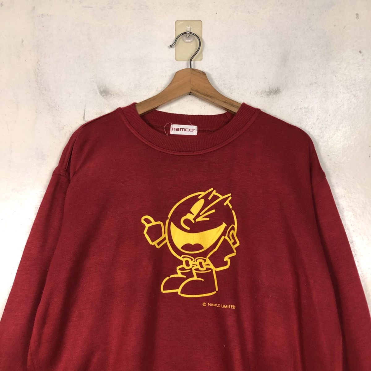 Japanese Brand 📌Vintage Sweatshirt Crewneck Namco Limited Big Logo Size US M / EU 48-50 / 2 - 5 Thumbnail