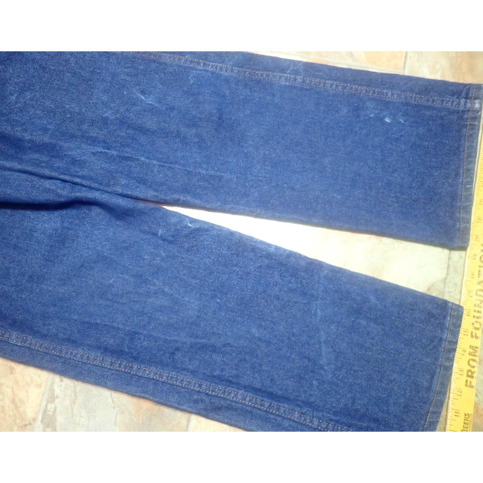 Denime VINTAGE: UniFirst Armorex FR Men's Jeans 34x29 Flame-Resistant Denim Jeans ATPV 20.7 Denim Pants Blue 5-Pocket Mens (Regular) 34x29) Size US 35 - 7 Thumbnail