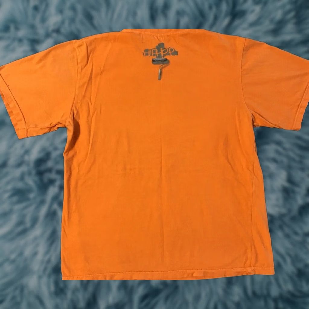 Vintage VINTAGE Hip Hop Graffiti Shirt M Orange Hip Hop 90s Grunge NYC Rap Tee Mens Size US M / EU 48-50 / 2 - 1 Thumbnail