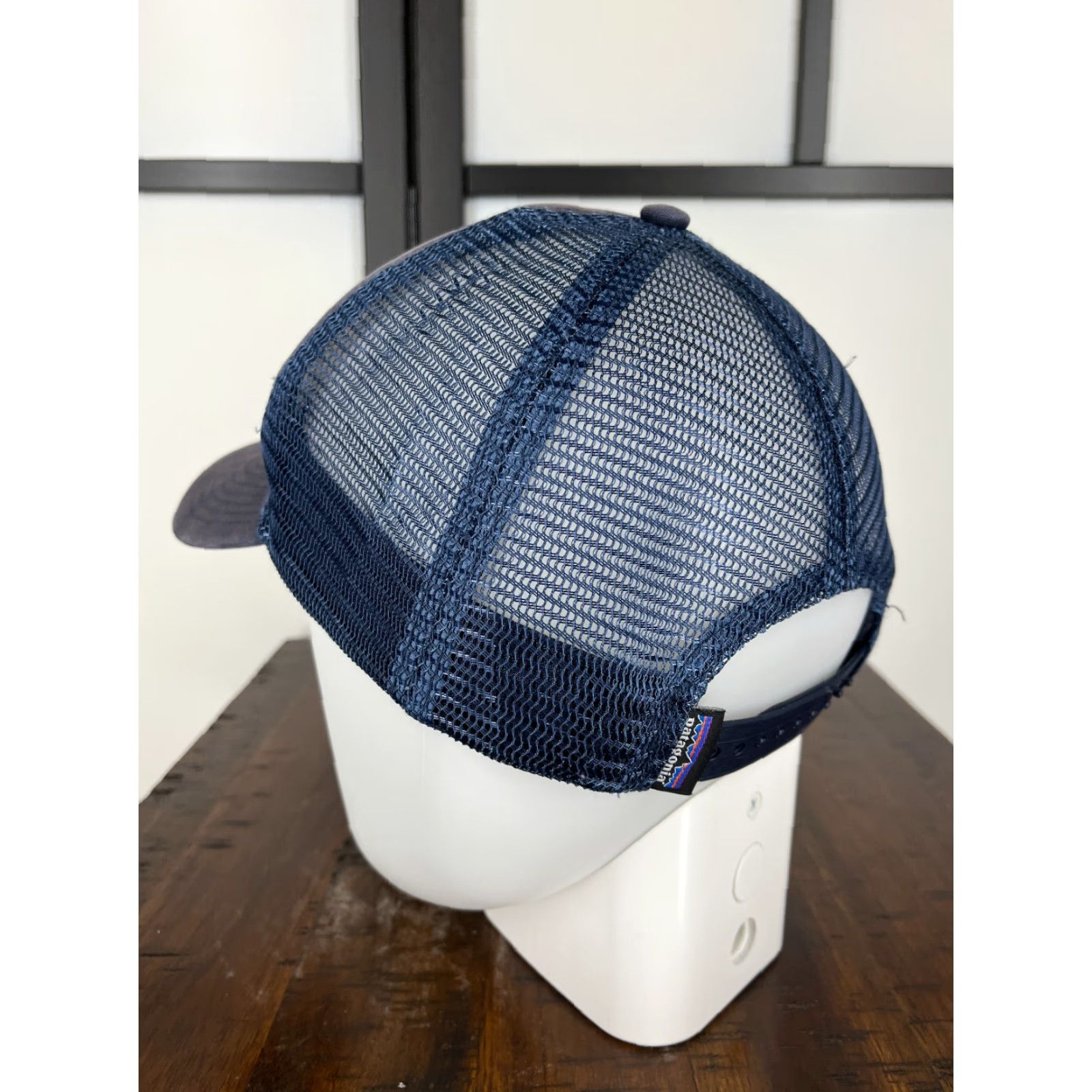 Patagonia Patagonia Hat Cap Snap Back Adult One Size Blue Fitz Roy Embroider Trucker Duck Hat/Cap Size ONE SIZE - 5 Thumbnail