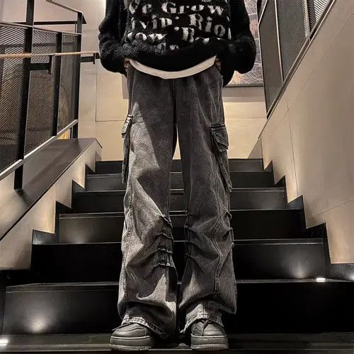 Japanese Brand Manami x Keito Black High Street Vintage Loose Fit Jeans Size US 32 / EU 48 - 7 Thumbnail
