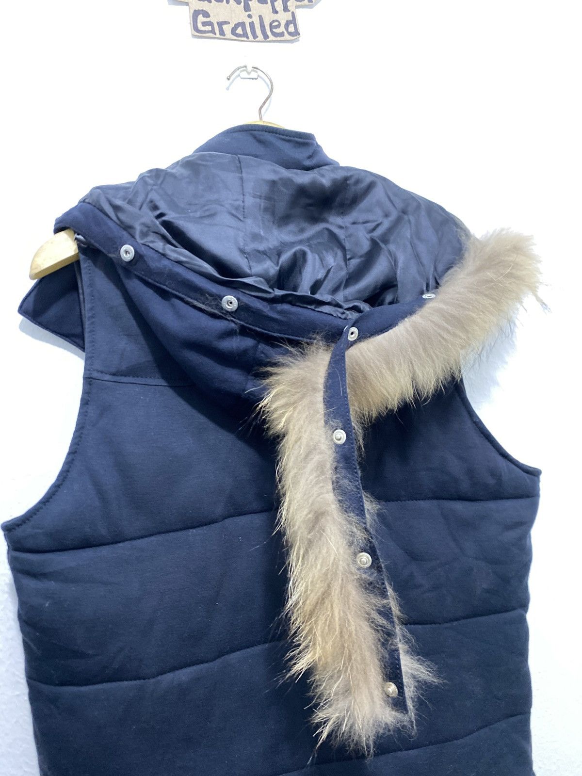 Takeo Kikuchi Takeo Kikuchi Fur Hoodie Vest Size US M / EU 48-50 / 2 - 10 Thumbnail