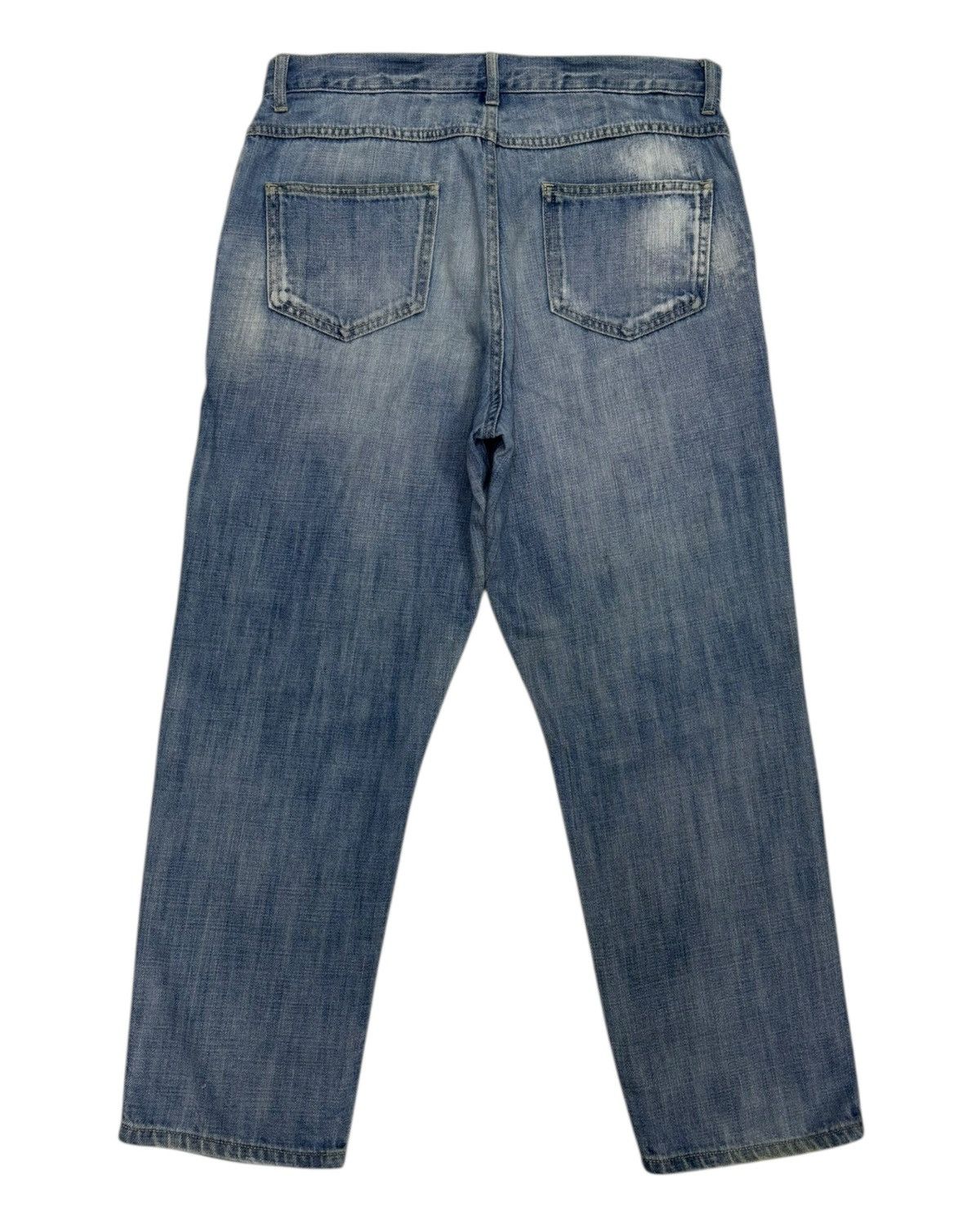 Hysteric Glamour × Japanese Brand × Kapital Vintage Niko And Patchwork Cropped Jeans Size US 32 / EU 48 - 8 Thumbnail