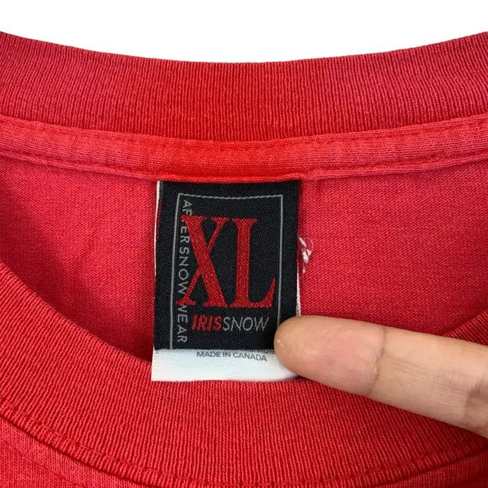 Vintage Vintage IRIS SNOW EYEWEAR Full Contact Winter Sport TeeShirt Size US XL / EU 56 / 4 - 9 Thumbnail