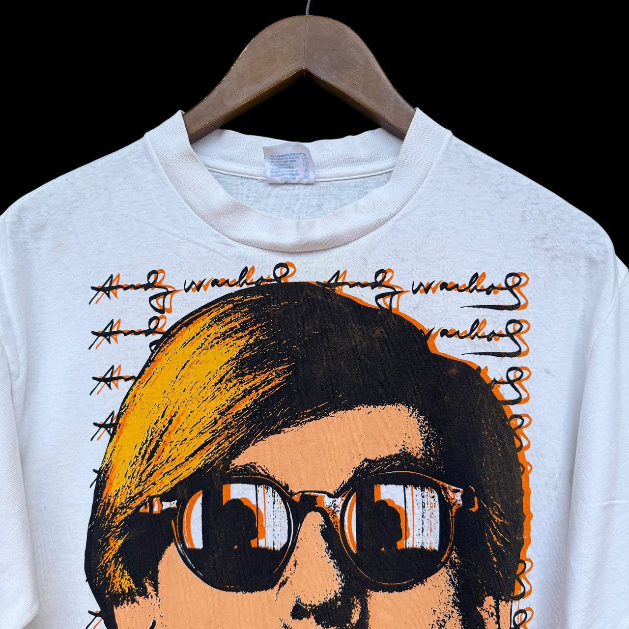 Andy Warhol × Supreme Andy Warhol & Iggy Pop Art Band Modern Bootleg Vintage Tee Size US L / EU 52-54 / 3 - 5 Thumbnail