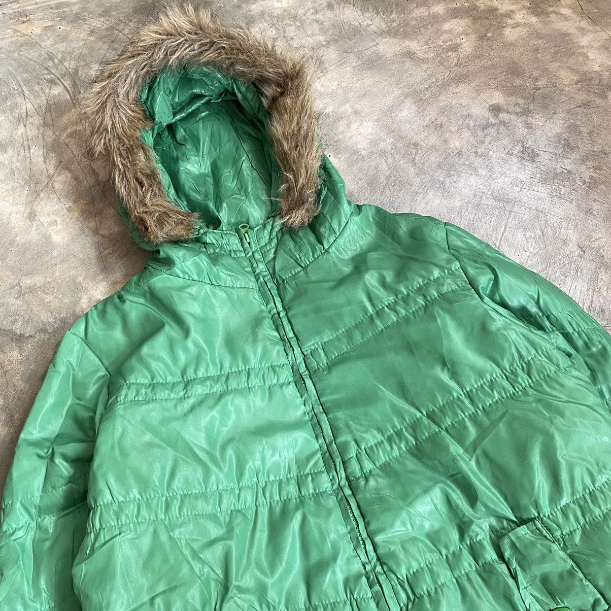 Japanese Brand 2000s Calfit Apocalypse Style Fur Hoodie Puffer Jacket Size US L / EU 52-54 / 3 - 2 Thumbnail