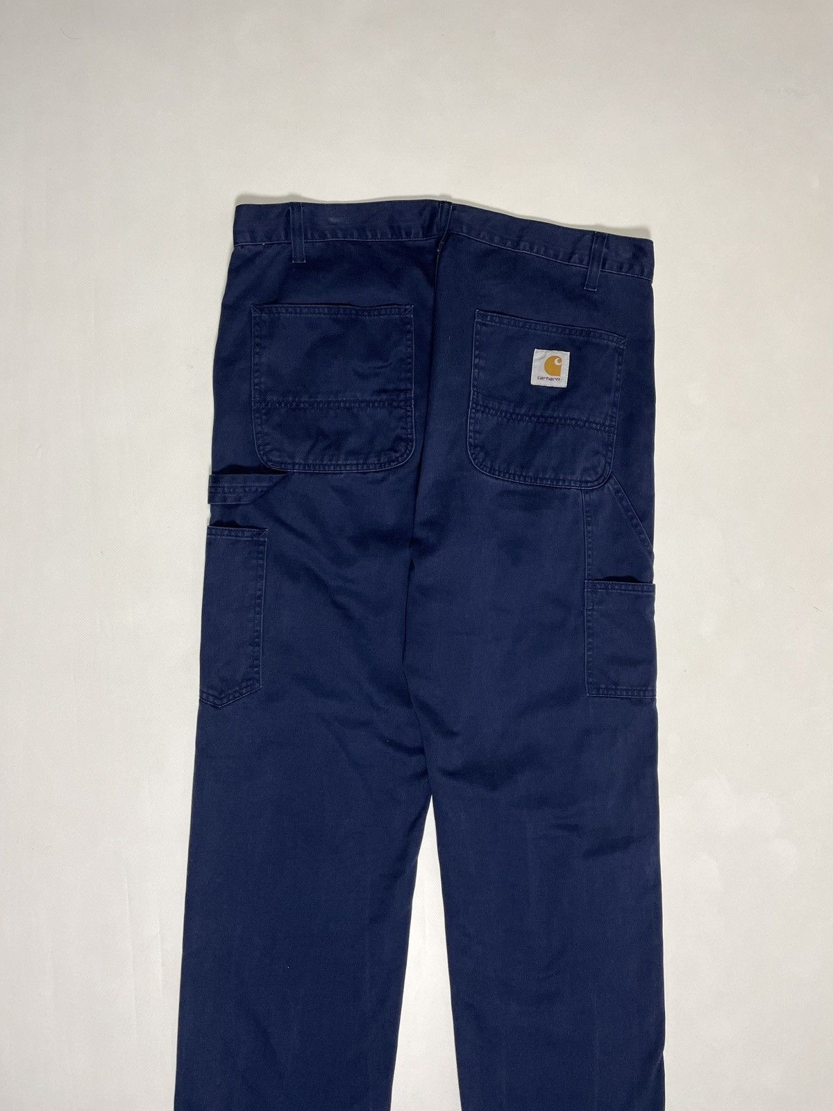 Carhartt Carhartt Vintage 🦋 Blue Single Knee Work Carpenter pants Size US 34 / EU 50 - 3 Thumbnail