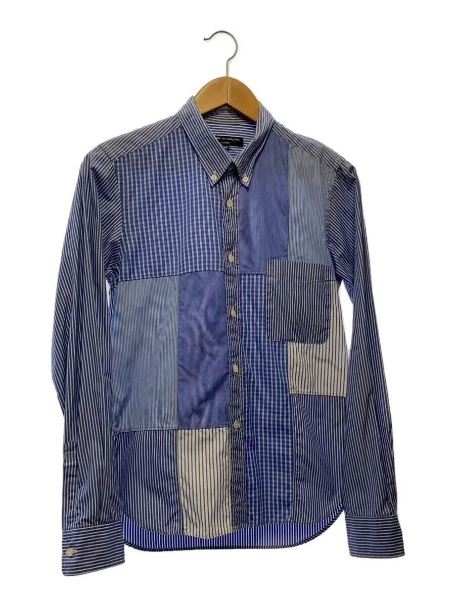Comme des Garcons × Comme des Garcons Homme Patchwork Button Shirt - Comme Des Garcons Size US XS / EU 42 / 0 - 1 Thumbnail
