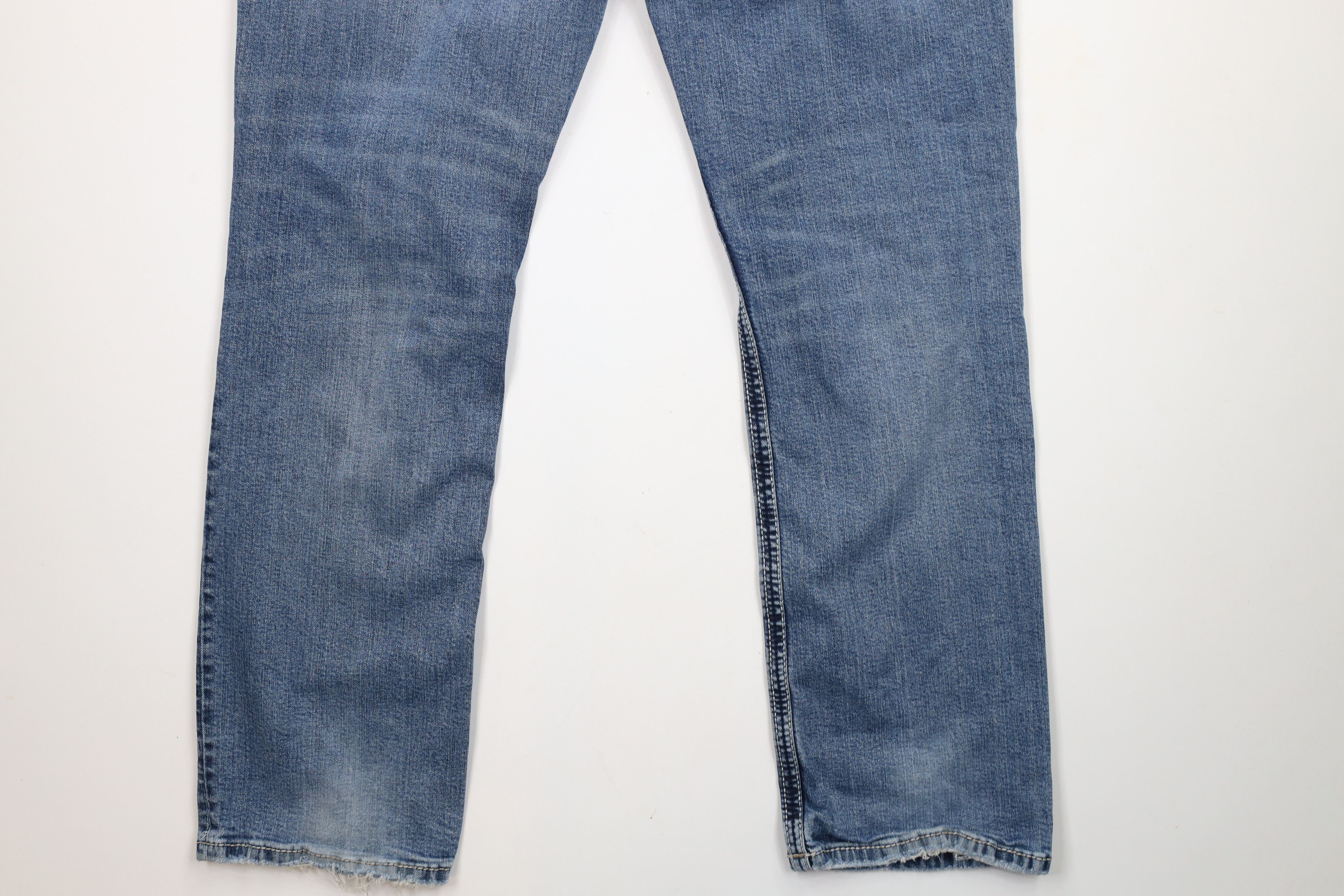 BKE × Vintage Buckle BKE Thick Stitch Tyler Straight Leg Denim Jeans AS IS Size US 36 / EU 52 - 12 Thumbnail