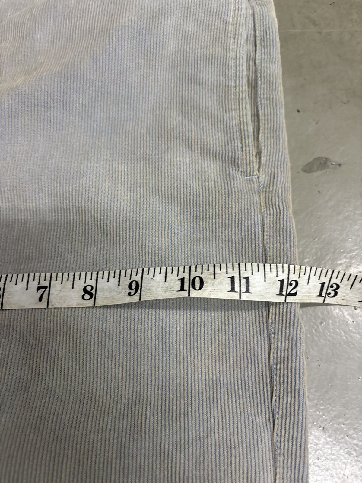 Armani Collezioni Armani Collezioni Vintage Glitter Corduroy Trousers Pants Size US 31 - 16 Thumbnail