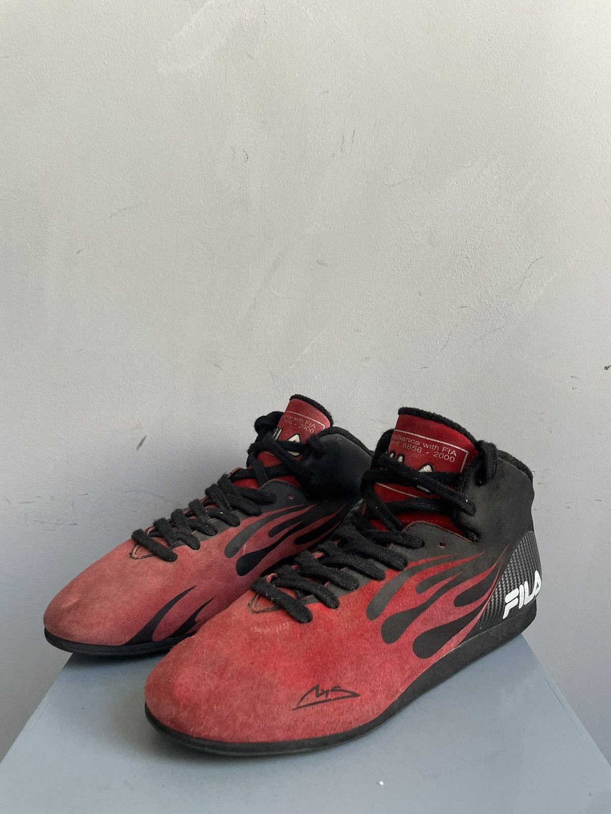 Fila Rare racing high boxing margiela style boots y2k Size US 10 / EU 43 - 2 Thumbnail