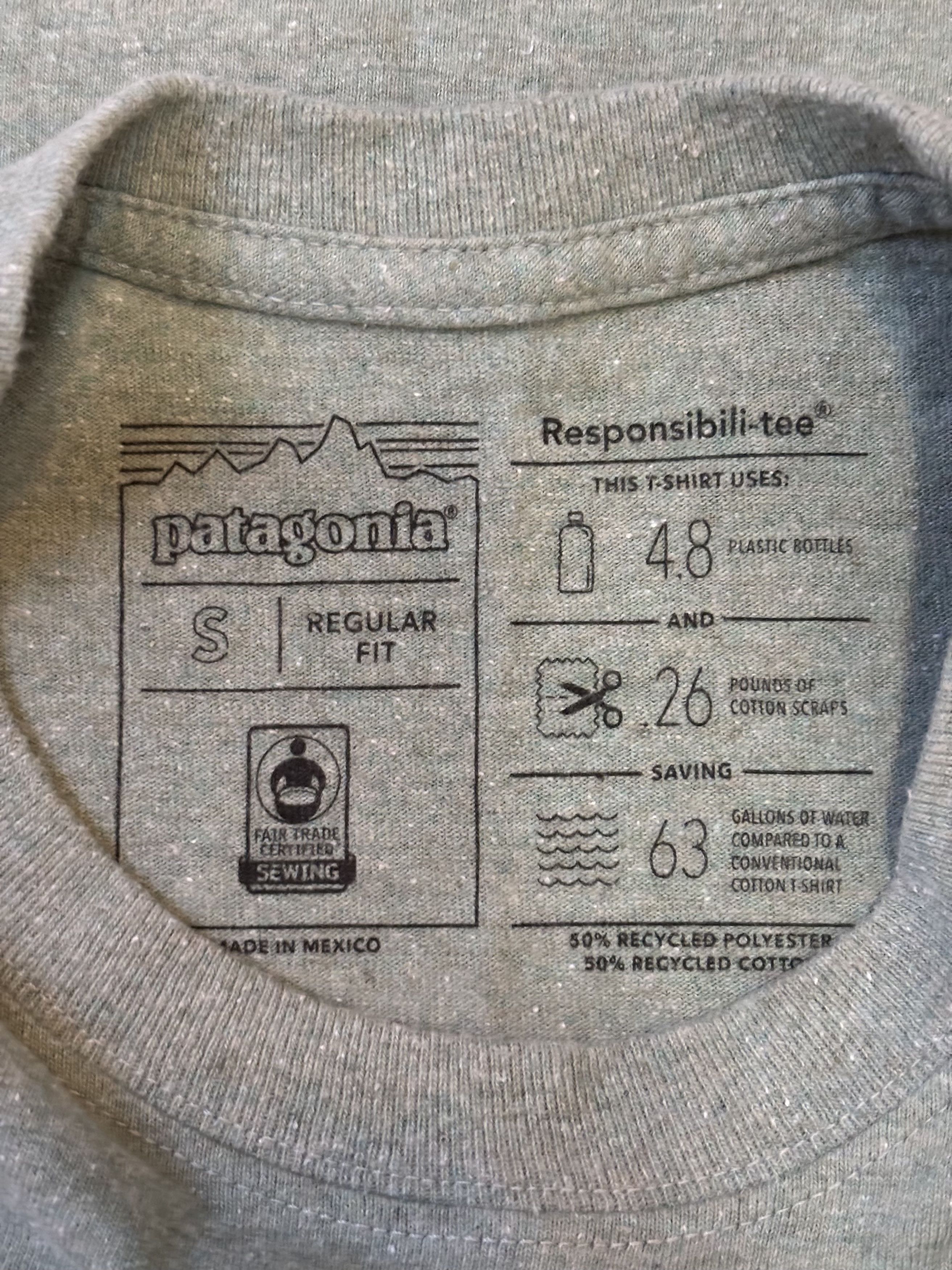 Patagonia Patagonia Responsibilitee T Shirt S Size US S / EU 44-46 / 1 - 4 Thumbnail