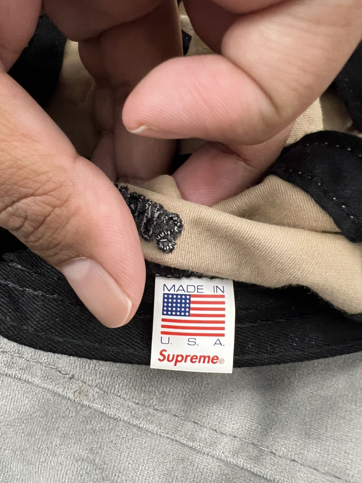 Supreme Supreme Beige Cap Size ONE SIZE - 5 Thumbnail